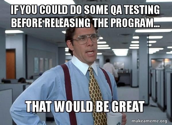 QA Testing Memes